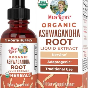 Organic ASHWAGANDHA Root Liquid Extract
